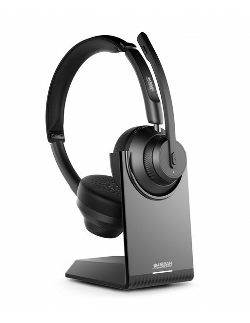 EAN 3760170883038 - Urban Factory MOVEE PRO Auriculares Inalámbrico Diadema Juego USB Tipo C Bluetooth Base de carga Negro imagen 1