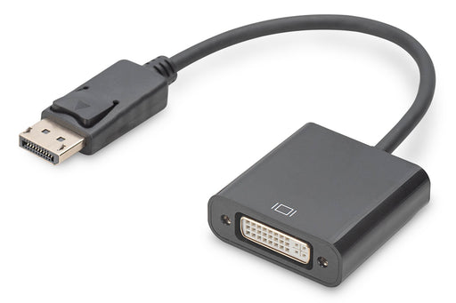 EAN 4016032468783 - Digitus DB-340414-001-S adaptador de cable de vídeo 0,15 m Mini DisplayPort DVI-I Negro imagen 1