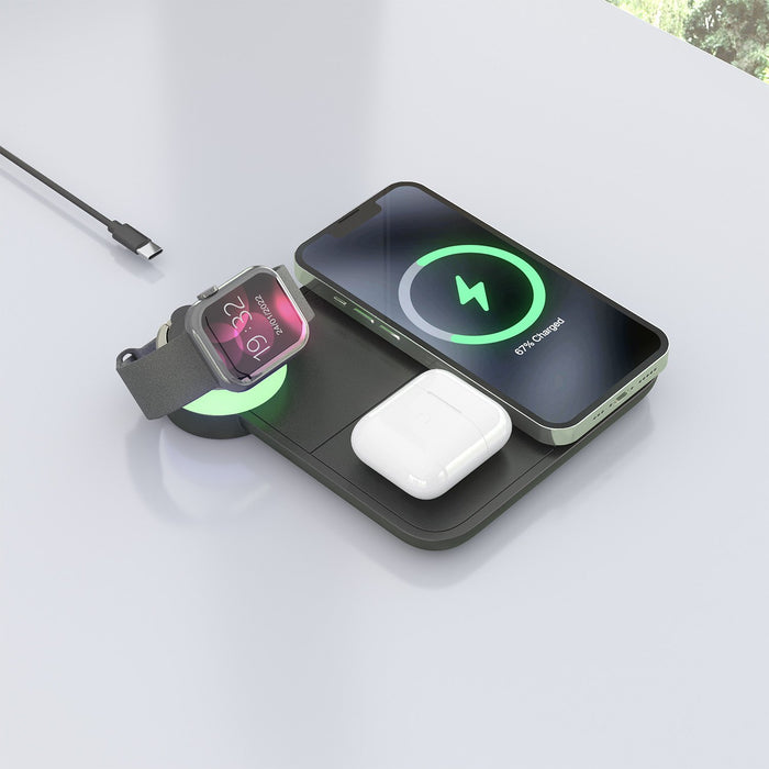 EAN 8435739903490 - AISENS ASCH-15W4WC062-BK cargador de dispositivo móvil Auriculares, Smartphone, Reloj inteligente Cargado imagen 7