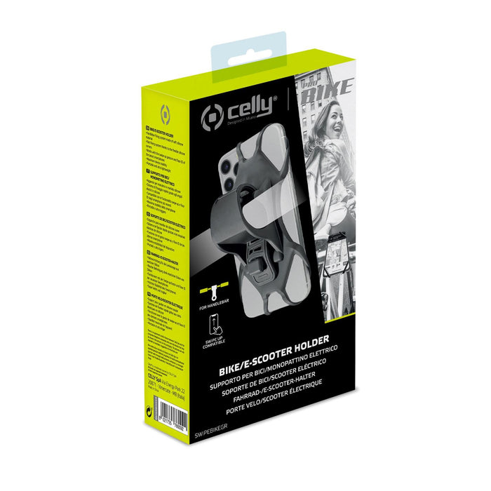 EAN 8021735760092 - Celly Swipe Bike Soporte pasivo Teléfono móvil/smartphone Gris imagen 5