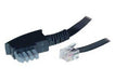 EAN 4017538701701 - S/CONN 10m TAE-N - RJ12 Negro, Transparente imagen 1