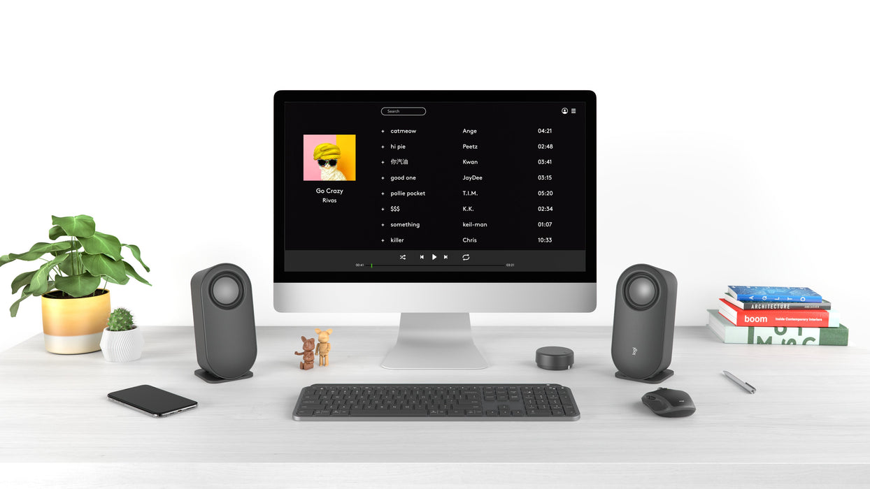 EAN 5099206094307 - Logitech 980-001349 conjunto de altavoces 40 W PC/ordenador portátil Grafito 2.1 canales 10 W Bluetooth imagen 6