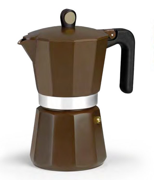 EAN 8435092428104 - Monix M671012 cafetera manual Cafetera italiana Marrón imagen 1