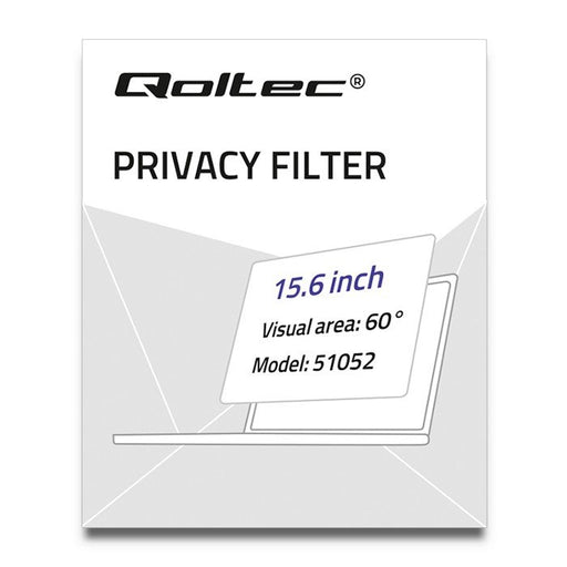EAN 5901878510521 - Qoltec 51052 filtro para monitor 39,6 cm (15.6") Portátil imagen 2