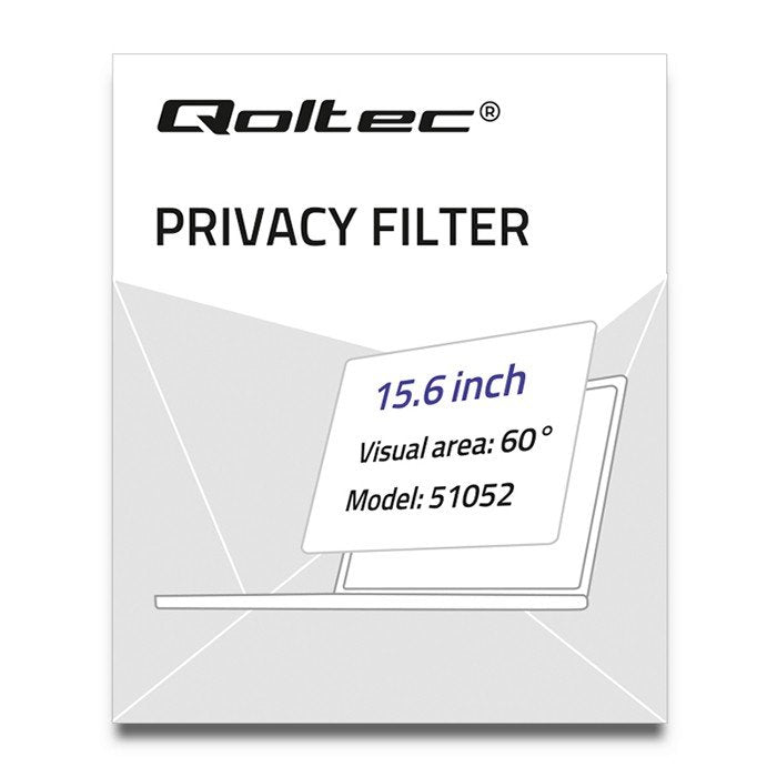 EAN 5901878510521 - Qoltec 51052 filtro para monitor 39,6 cm (15.6") Portátil imagen 2