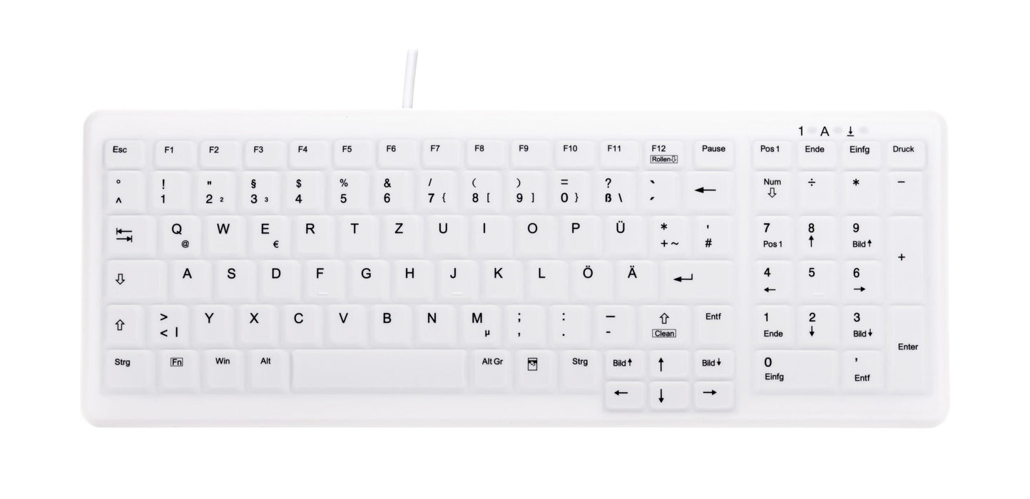 EAN 4025112098246 - CHERRY AK-C7000 teclado Médico USB QWERTZ Alemán Blanco imagen 1