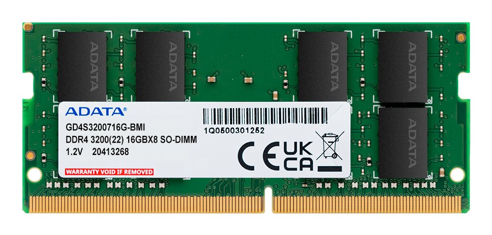 EAN 4711085941183 - ADATA Gold módulo de memoria 16 GB 1 x 16 GB DDR4 3200 MT/s imagen 1