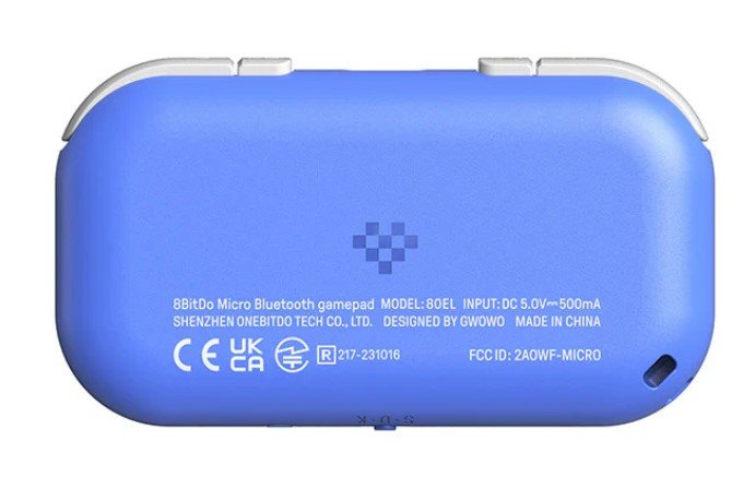 EAN 6922621503576 - 8Bitdo Micro Azul USB Gamepad Android, Nintendo Switch, PC, iOS imagen 6
