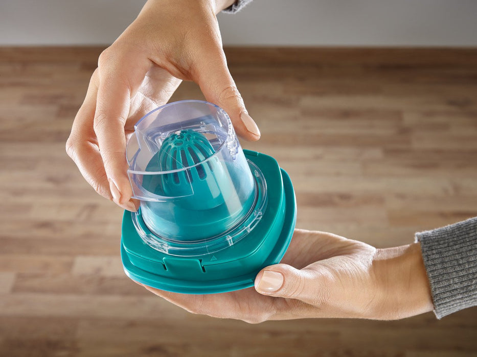 EAN 4006501119254 - Leifheit PowerVac 2in1 Aspiradora escoba 2 en 1 Batería Secar Ciclónico Sin bolsa Negro, Azul, Blanco imagen 25