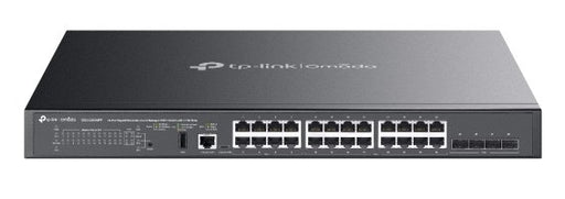EAN 8885020626445 - TP-Link SG5428XMPP switch Gestionado L3 Gigabit Ethernet (10/100/1000) Energía sobre Ethernet (PoE) Negro imagen 1