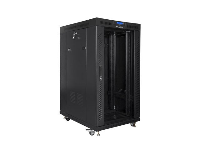 EAN 5901969440287 - Lanberg FF01-8022-12BL armario rack 22U Rack o bastidor independiente Negro imagen 5