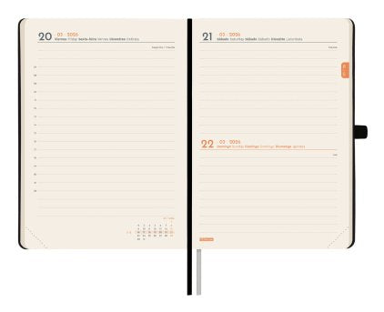 EAN 8422952406426 - Finocam 881786026 agenda Agenda diaria Negro imagen 4