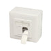 EAN 4052792040234 - LogiLink NP0124 toma de corriente 2 x RJ-45 Metálico, Blanco imagen 2