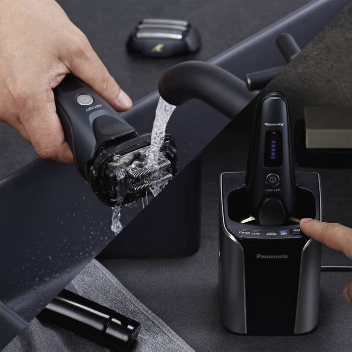 EAN 5025232895687 - Panasonic ES-LV97-K803 afeitadora Máquina de afeitar de láminas Recortadora Negro imagen 3