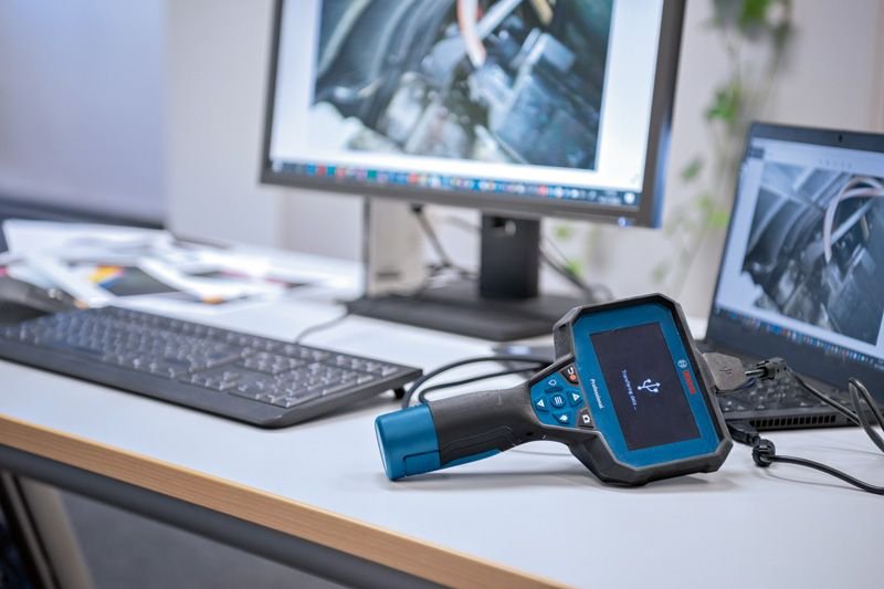 EAN 4059952657301 - Bosch GIC 12V-4-23 C cámara de inspección industrial 8,3 mm Sonda dócil flexible IP67, IP54 imagen 10