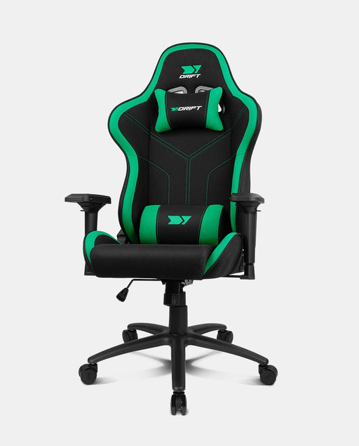EAN 8436587973345 - DRIFT DR110BG silla para videojuegos Butaca para jugar Asiento acolchado Negro, Verde imagen 1