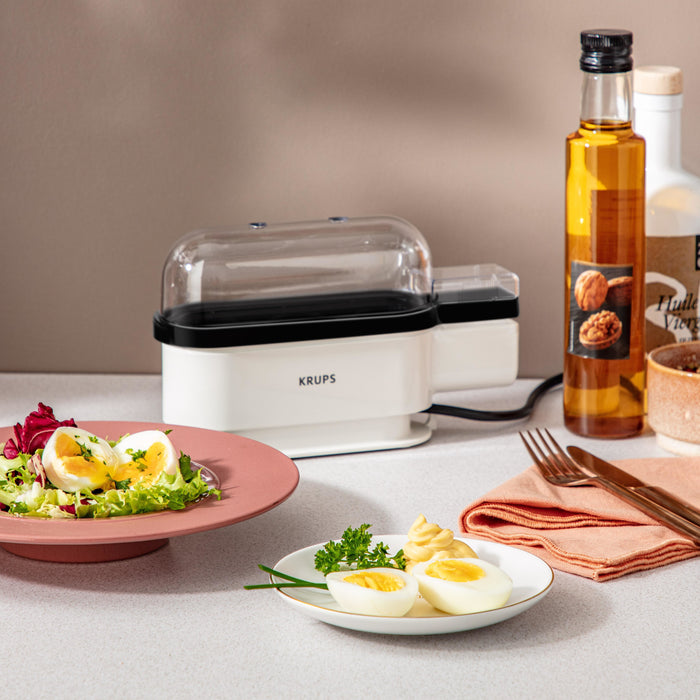 EAN 3045380024762 - Krups EG2341 cuecehuevos 3 huevos 300 W Negro, Blanco imagen 2