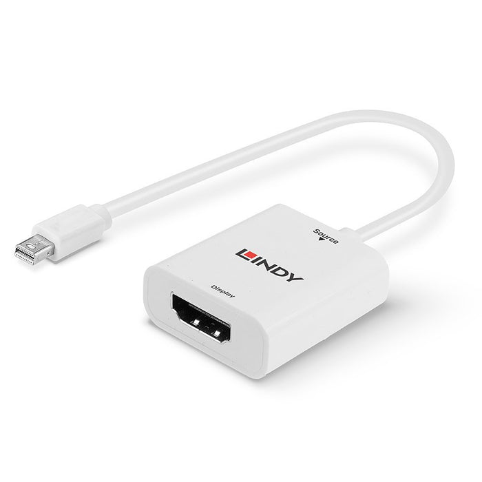 EAN 4002888410694 - Lindy 41069 adaptador de cable de vídeo Mini DisplayPort HDMI tipo A (Estándar) Blanco imagen 4
