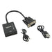 EAN 8435364317297 - iggual IGG317297 adaptador de cable de vídeo 0,25 m VGA (D-Sub) Negro imagen 3