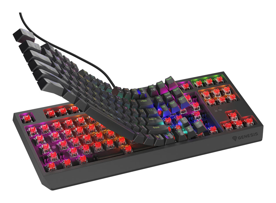 EAN 5901969443264 - GENESIS Thor 230 TKL Lite teclado Juego USB QWERTY Inglés Negro imagen 6