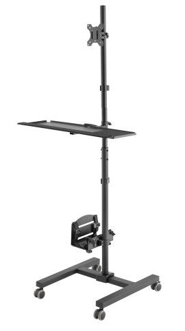 EAN 5902211109969 - Maclean MC-793 mueble y soporte para dispositivo multimedia Negro Universal Mesita con ruedas para multim imagen 2