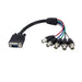 EAN 0065030836722 - StarTech.com VGABNCMF1 adaptador de cable de vídeo 0,3 m VGA (D-Sub) 5 x BNC Negro imagen 1