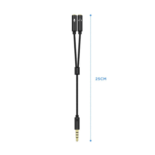 EAN 8436574704761 - AISENS A128-0416 cable de audio 0,25 m 3,5mm 2 x 3.5mm imagen 2