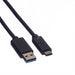 EAN 7611990117239 - ROLINE 11.02.9011 cable USB USB 3.2 Gen 1 (3.1 Gen 1) 1 m USB A USB C Negro imagen 2