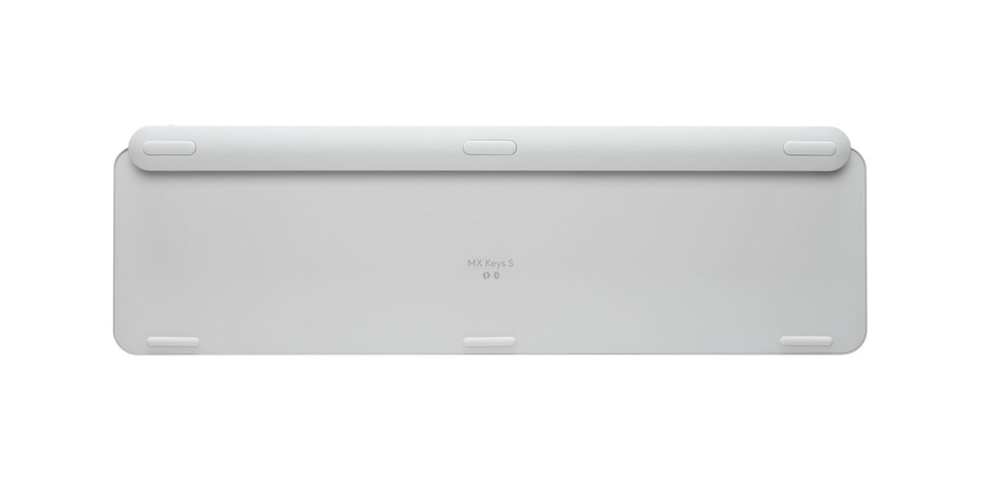 EAN 5099206112186 - Logitech 920-011566 teclado Universal RF Wireless + Bluetooth QWERTZ Alemán Aluminio, Blanco imagen 2