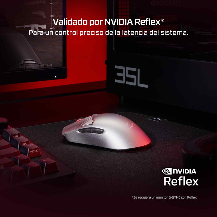 EAN 197961217414 - HyperX Pulsefire Haste 2 S Wireless Navy Gaming Mouse ratón Juego Ambidextro RF Wireless + Bluetooth + USB imagen 7