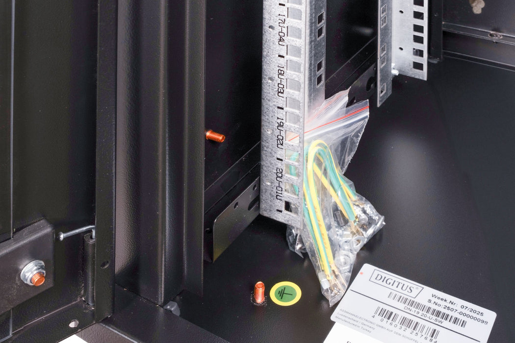 EAN 4016032257684 - Digitus DN-19 20-U-SW armario rack Bastidor de pared Negro imagen 3
