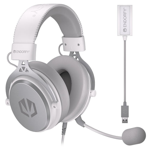EAN 5903018665764 - ENDORFY VIRO Plus USB Onyx White Auriculares Alámbrico Diadema Música/uso diario Blanco imagen 1