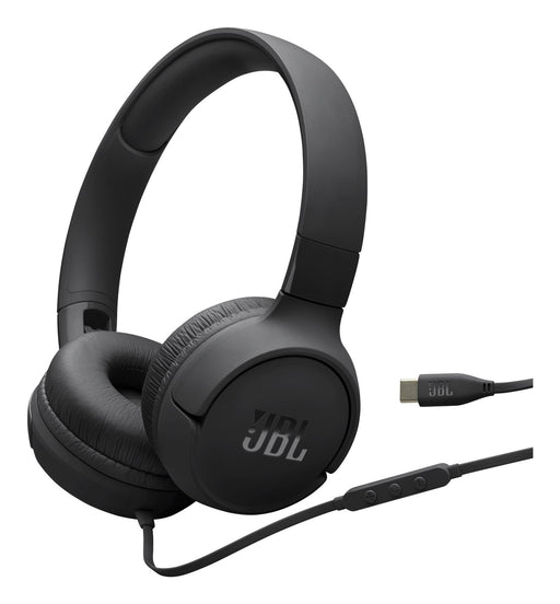 EAN 1200130023255 - JBL Tune 520C USB-C Auriculares Alámbrico Diadema Llamadas/Música USB Tipo C Negro imagen 1