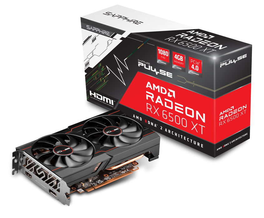 EAN 4895106295537 - Sapphire PULSE Radeon RX 6500 XT AMD 4 GB GDDR6 imagen 7