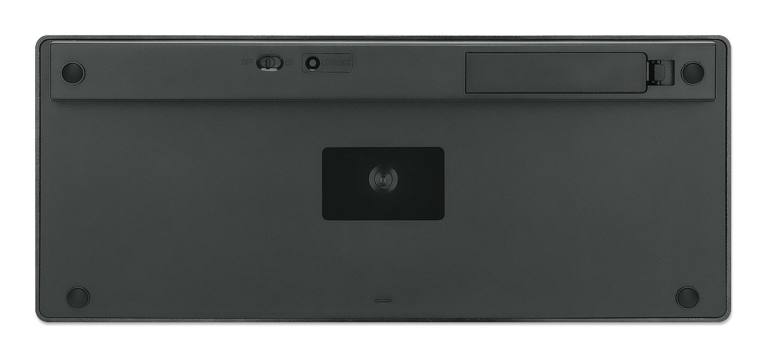 EAN 0766623180559 - Manhattan 180559 teclado Oficina RF Wireless + Bluetooth QWERTZ Alemán Negro, Gris imagen 3