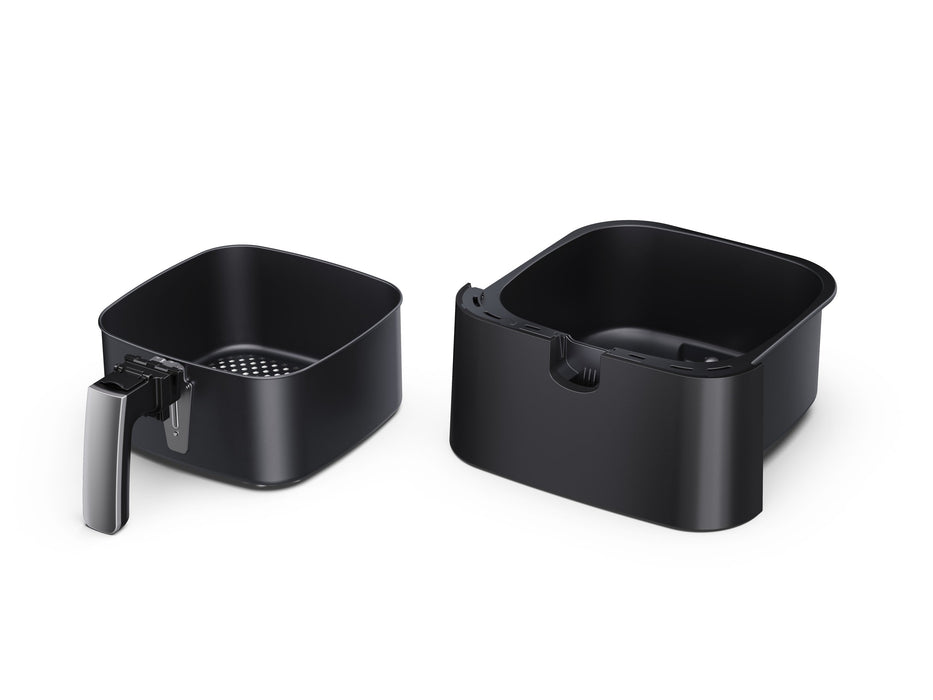 EAN 4550556103541 - Sharp AF-GS552AE-B Sencillo 5,5 L Independiente 1650 W Freidora de aire caliente Negro, Plata imagen 6