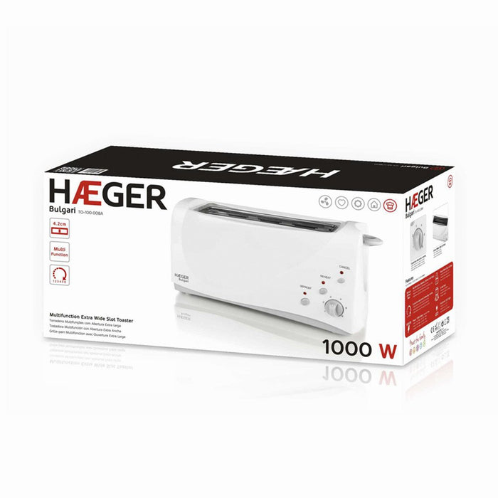 EAN 5608475012457 - Haeger Bulgari 6 2 rebanada(s) 1000 W Blanco imagen 2