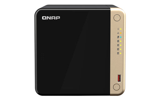 EAN 4711103082324 - QNAP TS-464 NAS Torre Intel® Celeron® N5095 8 GB DDR4 0 TB QNAP QTS Negro imagen 1