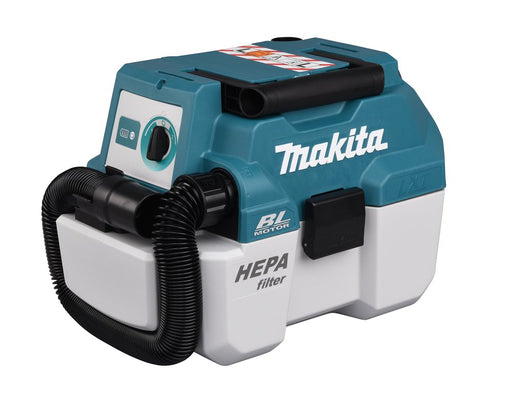 EAN 0088381729987 - Makita DVC750LZX3 aspiradora 7,5 L Aspiradora de tambor Seca y húmeda Sin bolsa imagen 2