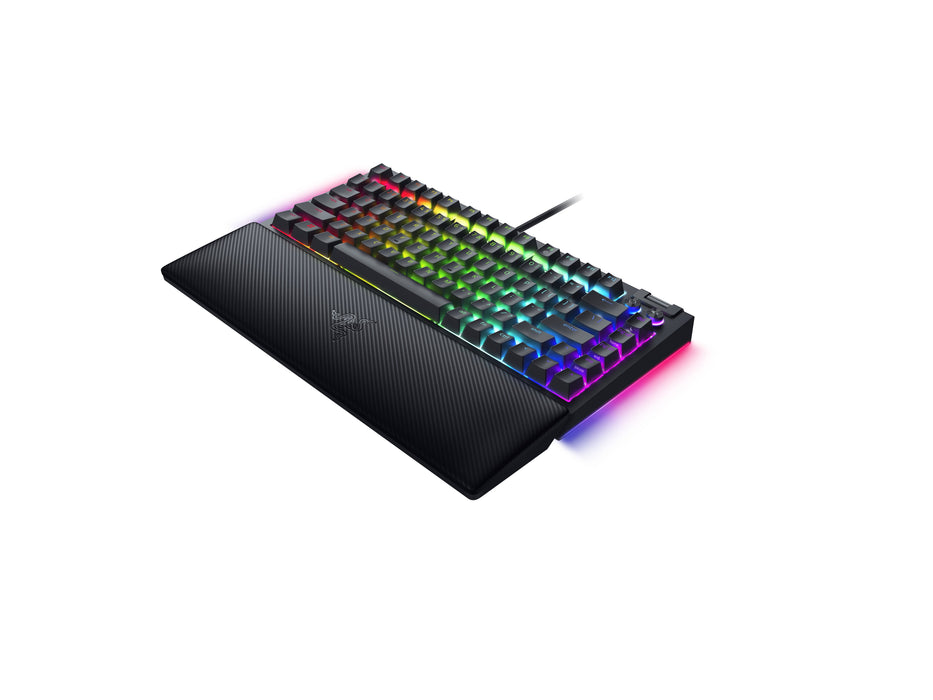 EAN 8887910072974 - Razer BlackWidow V4 75% teclado Juego USB QWERTY Inglés de EE. UU. Negro imagen 10