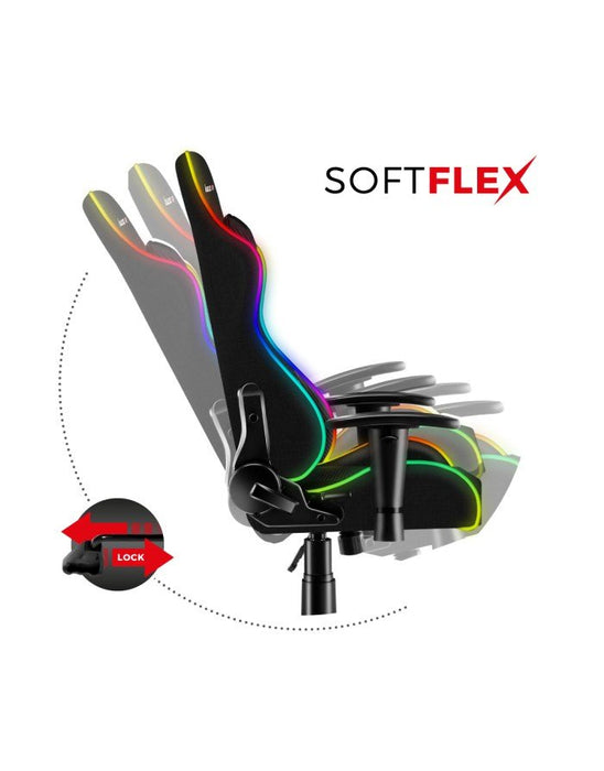 EAN 5903796010732 - Huzaro Ranger 6.0 RGB Silla para videojuegos universal Asiento (de seguridad) de butaca Negro imagen 3