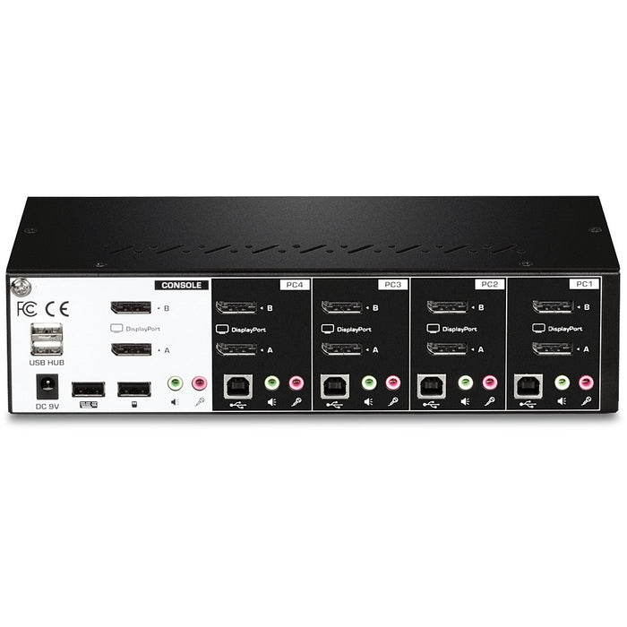 EAN 0710931170214 - Trendnet TK-440DP interruptor KVM Negro, Plata imagen 3