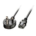 EAN 4002888304344 - Lindy 30434 cable de transmisión Negro 3 m Enchufe tipo G C13 acoplador imagen 2