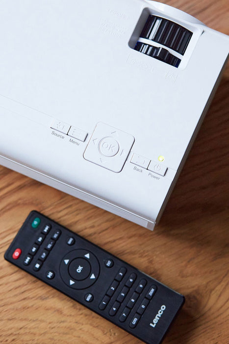 EAN 8711902085133 - Lenco LPJ-280WH videoproyector Proyector de alcance estándar 2800 lúmenes ANSI LCD 800x480 Blanco imagen 9