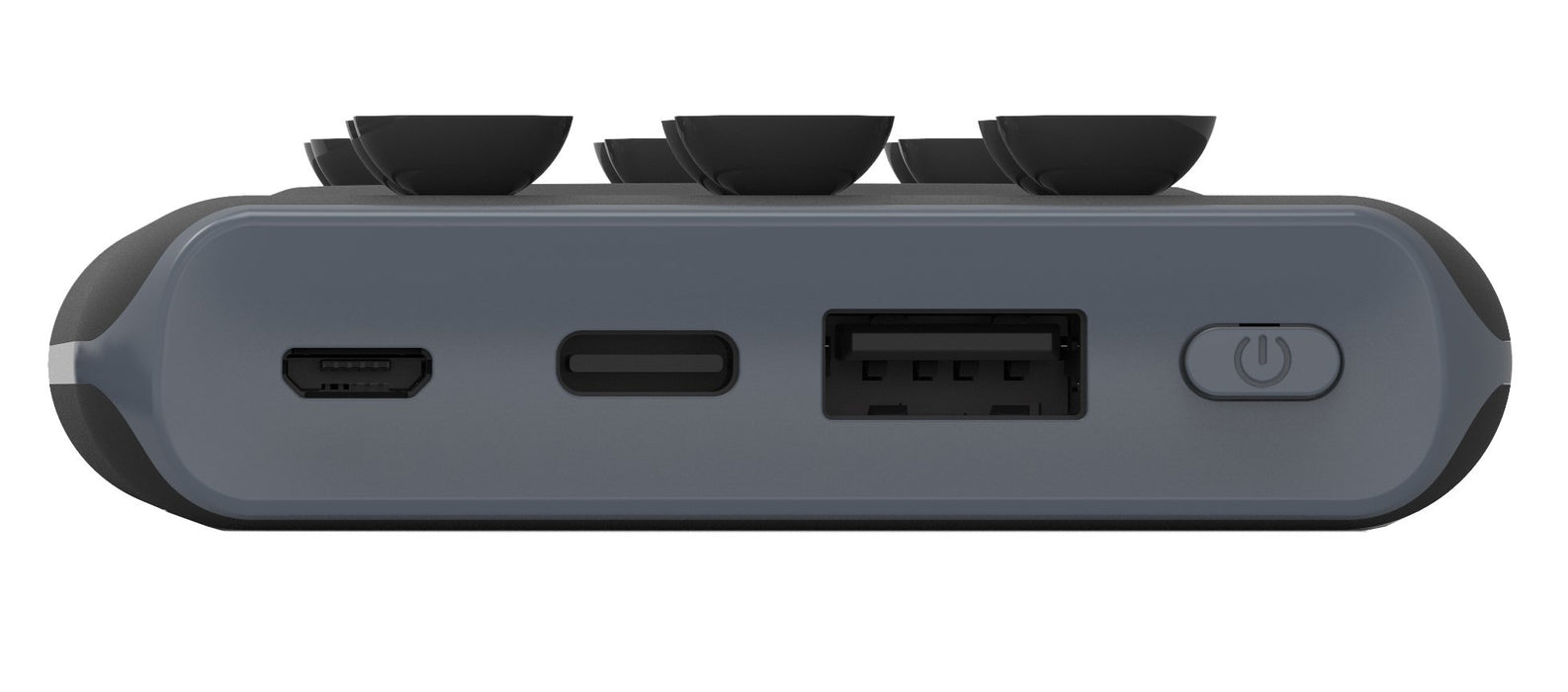 EAN 5706751043222 - Denver PBQ-10001 batería externa Polímero de litio 10000 mAh Cargador inalámbrico Gris imagen 4