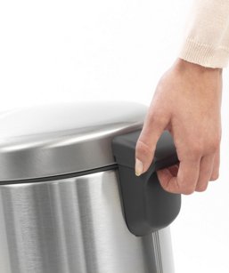 EAN 8710755112041 - Brabantia 112041 papelera 12 L Alrededor Acero inoxidable imagen 9