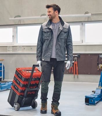 EAN 4006825660562 - Einhell E-Case L Caja de herramientas Polipropileno Negro, Rojo imagen 2