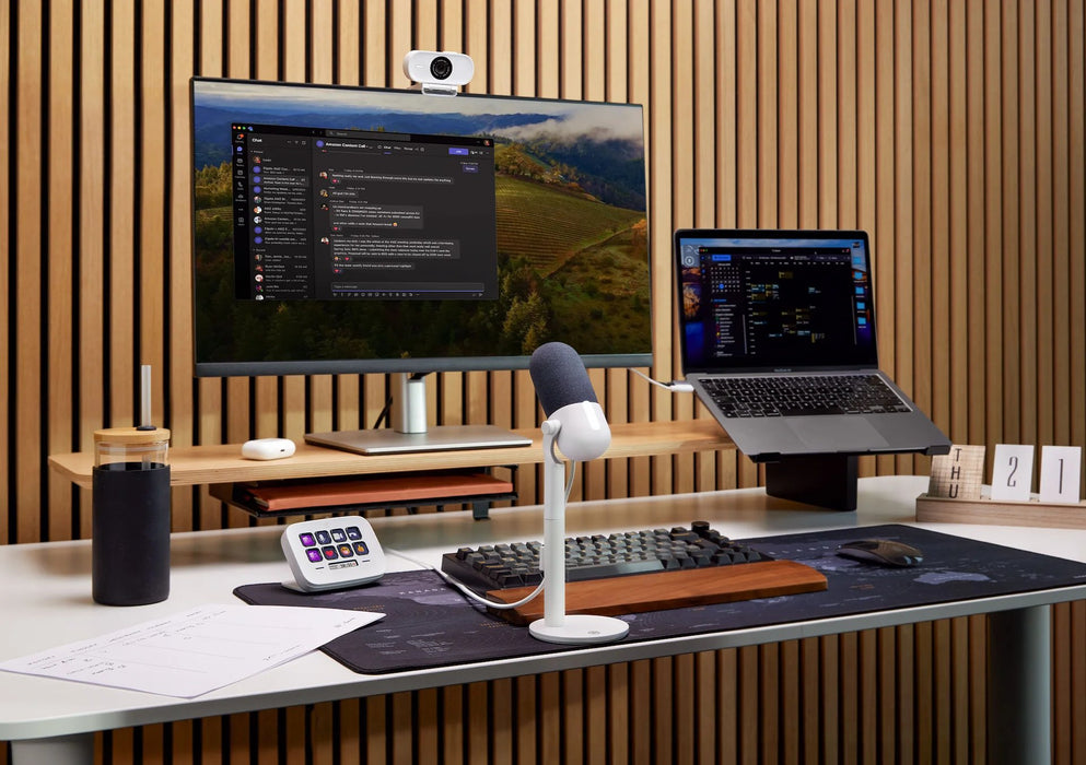 EAN 0840006673460 - Elgato Wave Neo Blanco Micrófono de superficie para mesa imagen 5