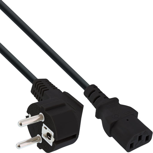 EAN 4043718264681 - InLine 16647E cable de transmisión Negro 1 m CEE7/7 C13 acoplador imagen 1