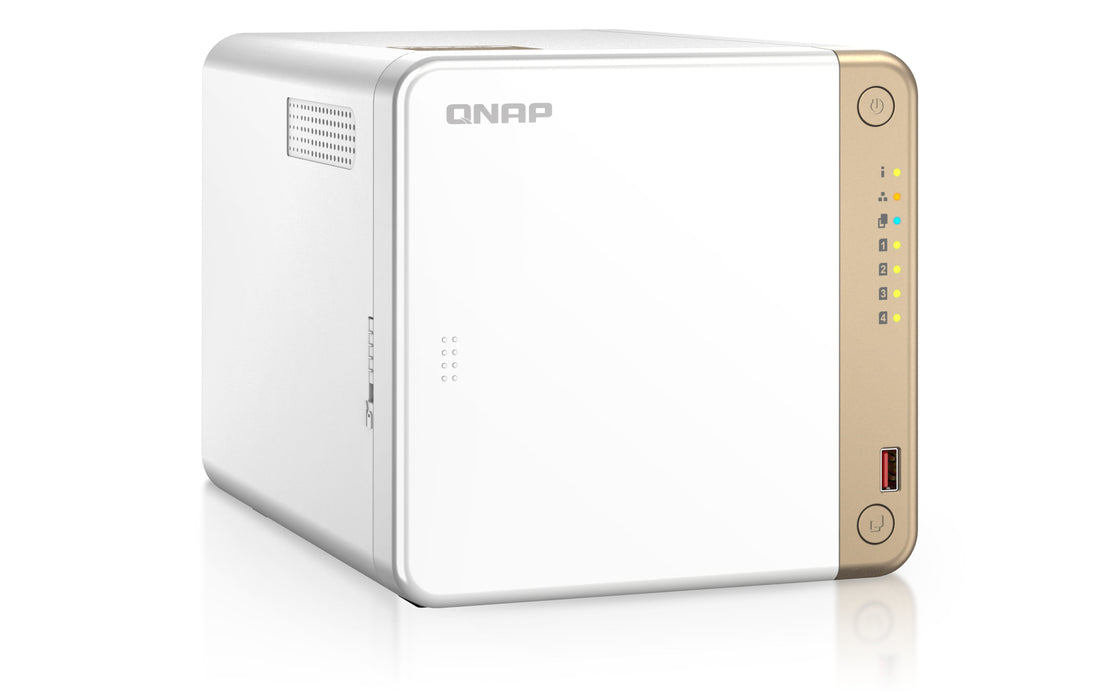 EAN 4711103081198 - QNAP TS-462-2G servidor de almacenamiento NAS Torre Intel® Celeron® N4505 2 GB DDR4 0 TB QNAP QTS Blanco imagen 6